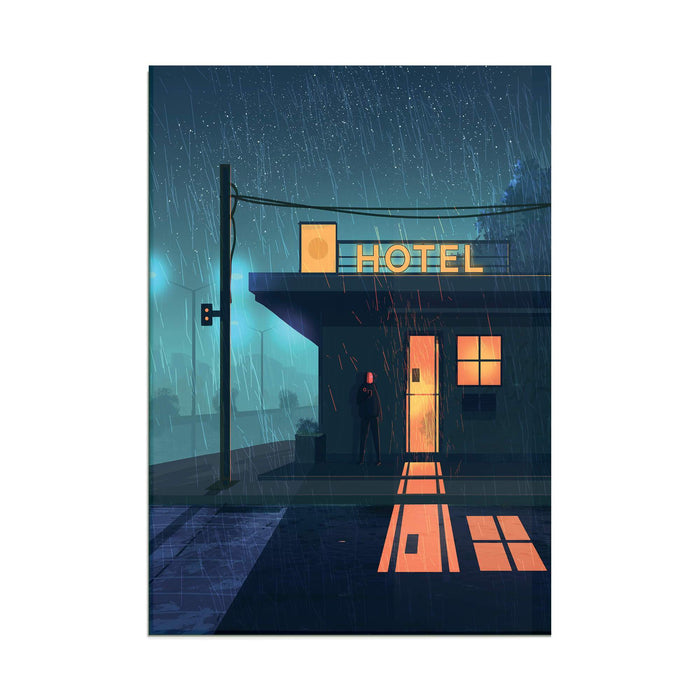 Hotel - HD Acrylic Wall Art Poster Print