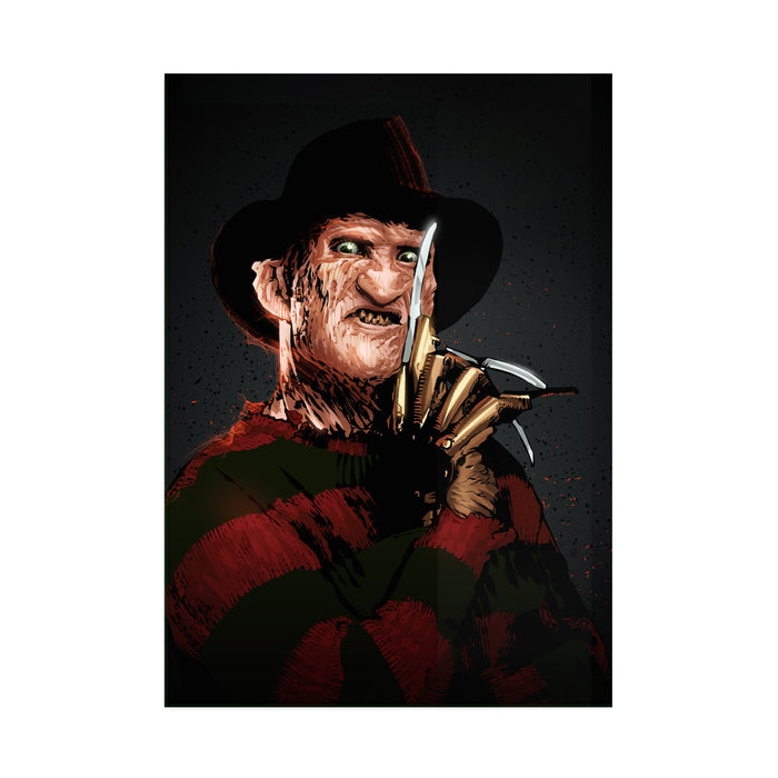 Freddy Krueger - Acrylic Wall Art Poster Print