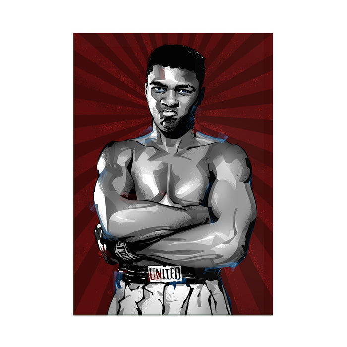 Muhammad Ali - Acrylic Wall Art Poster Print