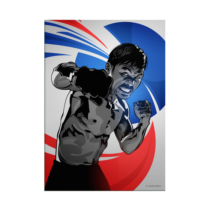 Manny Pacquiao - Acrylic Wall Art Poster Print