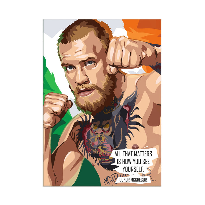 Conor - Acrylic Wall Art Poster Print