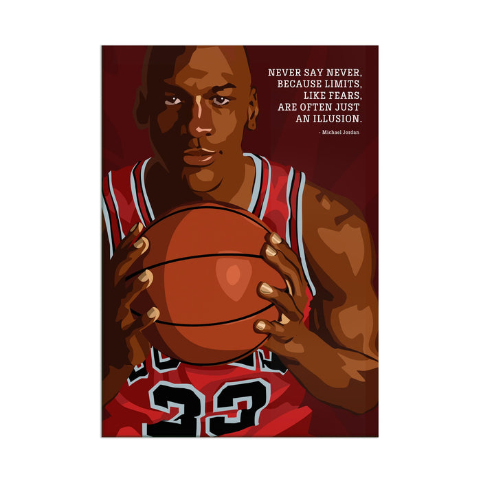 Jordan - Acrylic Wall Art Poster Print