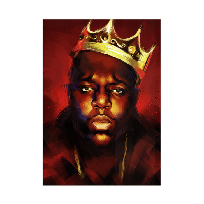 Biggie King - Acrylic Wall Art Poster Print