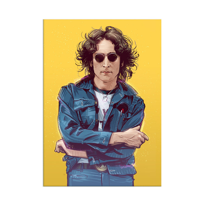John Lennon - Acrylic Poster Print