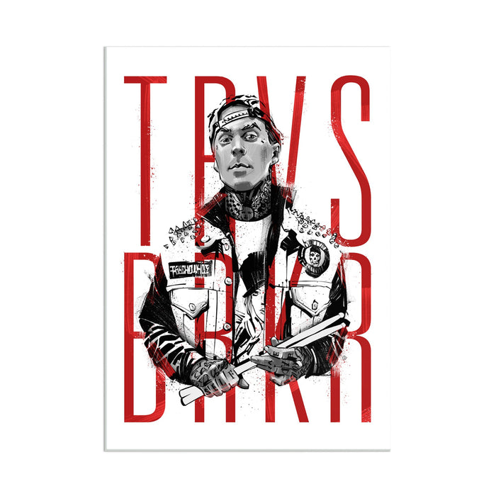 Travis Barker - Acrylic Wall Art Poster Print