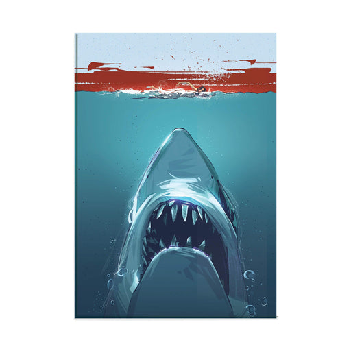 JAWS Movie Poster Print - Acrylic Wall Art