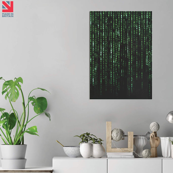 The Matrix Code | Movie Poster Print - Acrylic Wall Art