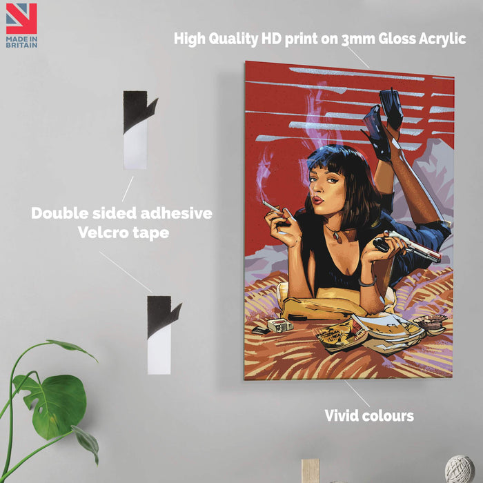 Pulp Fiction | Movie Poster Print - Acrylic Wall Art