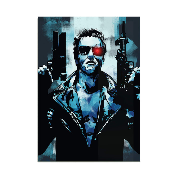 The Terminator | Movie Poster Print - Acrylic Wall Art