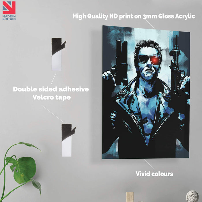 The Terminator | Movie Poster Print - Acrylic Wall Art