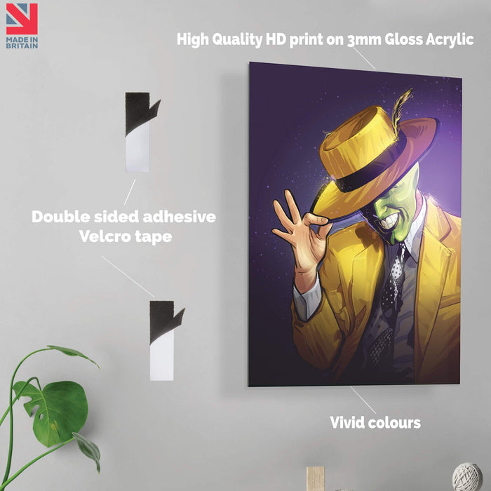 The Mask | Movie Poster Print - Acrylic Wall Art