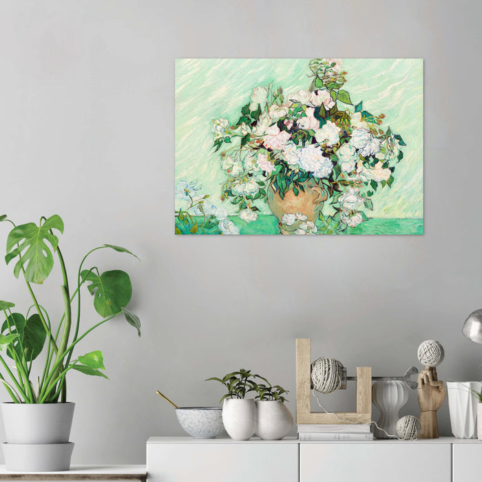 Van Gogh Roses (1890) - Acrylic Wall Art