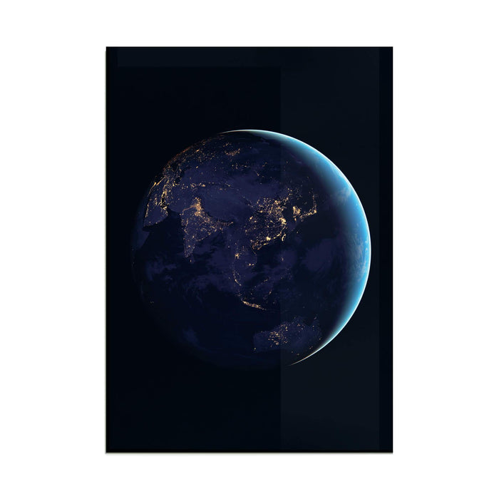 Earth at Night - HD Acrylic Wall Art Print