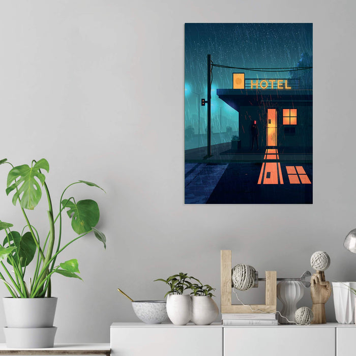 Hotel - HD Acrylic Wall Art Poster Print