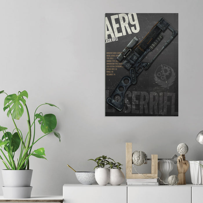 Gun AER - Printed Acrylic Wall Art Poster