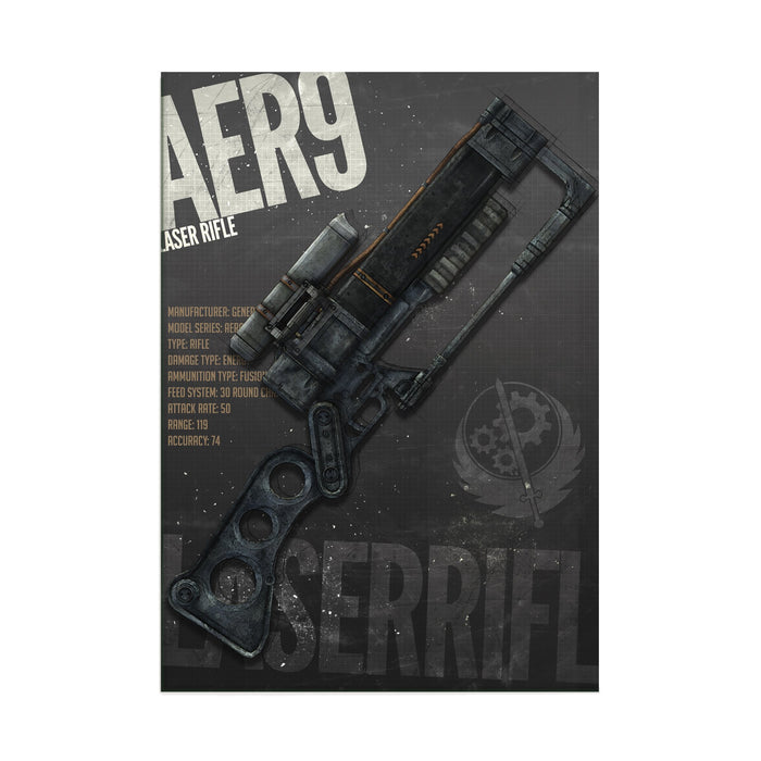 Gun AER - Printed Acrylic Wall Art Poster