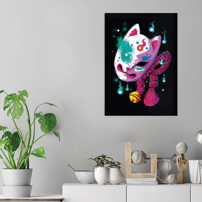 Kitsune - Acrylic Wall Art Poster Print