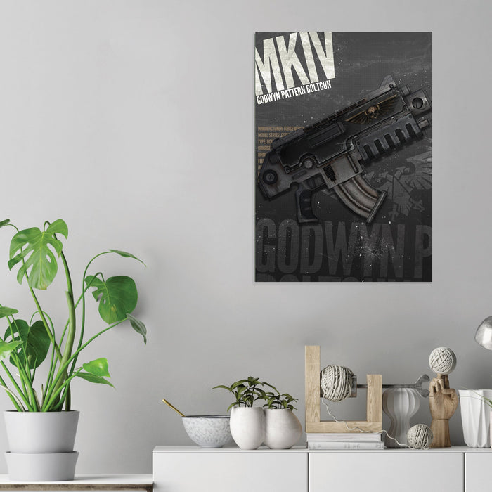 Gun Bolter - Printed Acrylic Wall Art Poster