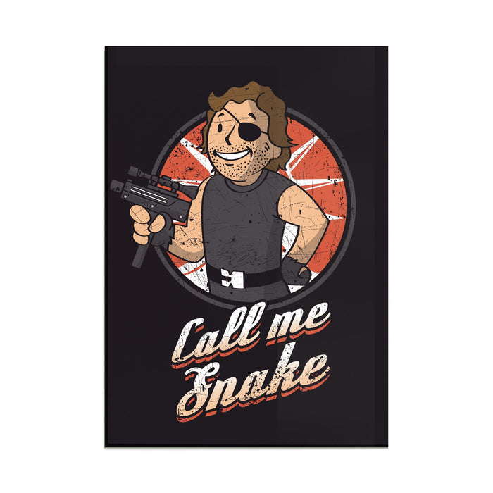 Call me Snake - Acrylic Wall Art Poster