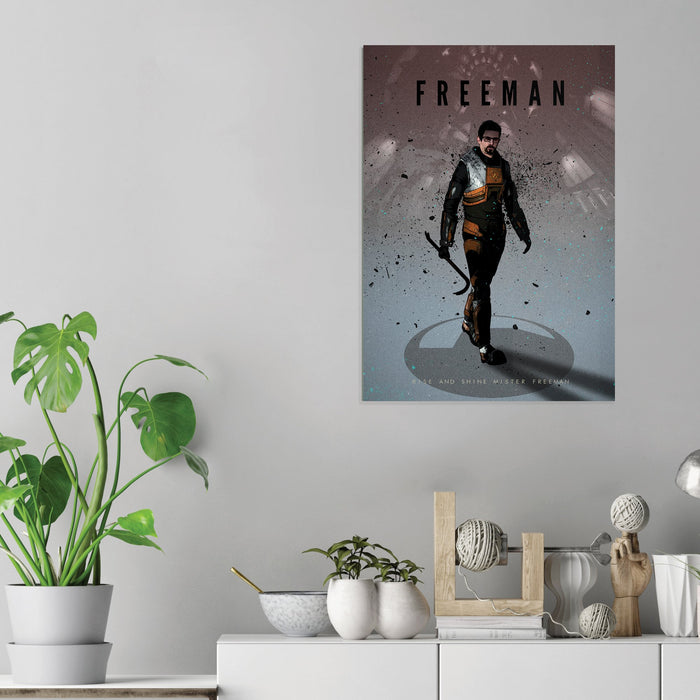 Freeman - Printed Acrylic Wall Art Poster