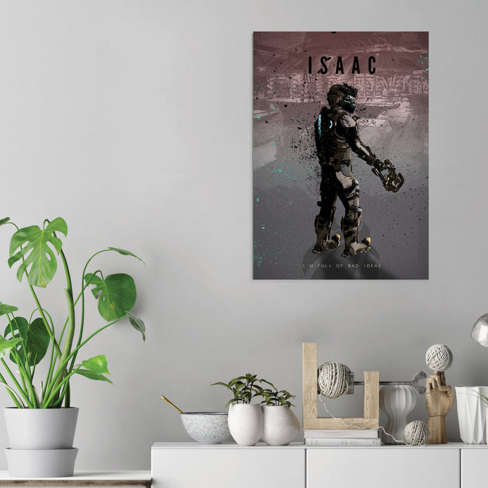 Isaac - Printed Acrylic Wall Art Poster