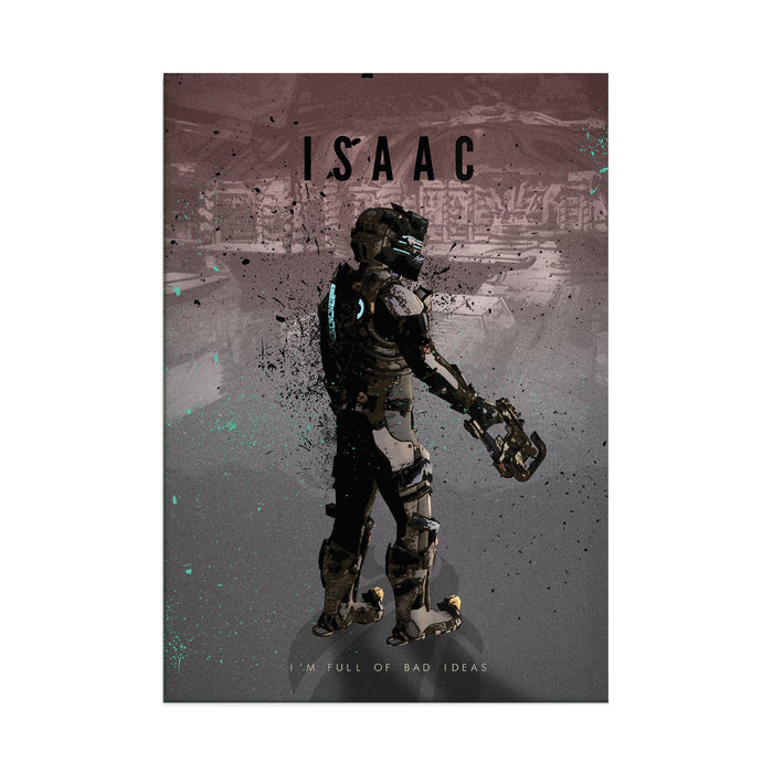 Isaac - Printed Acrylic Wall Art Poster