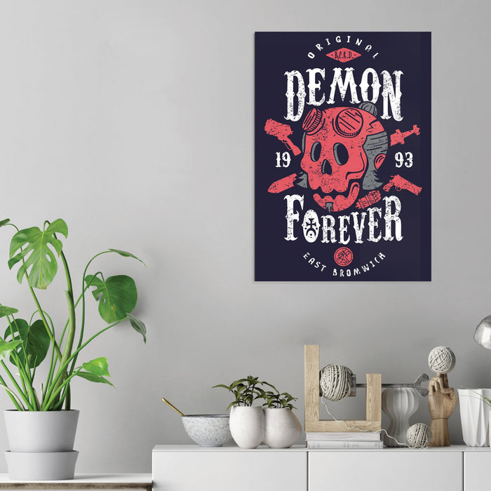 Demon Forever - Acrylic Wall Art Poster