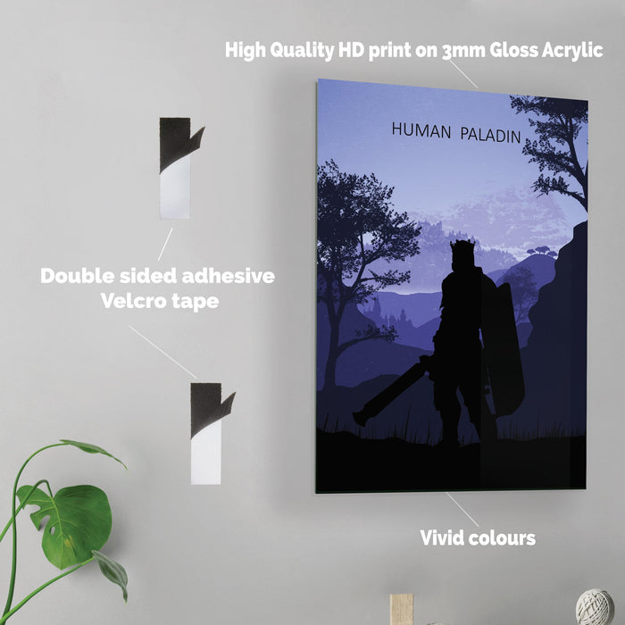 Paladin - Printed Acrylic Wall Art Poster