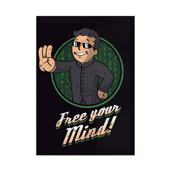 Free Your Mind - Acrylic Wall Art Poster