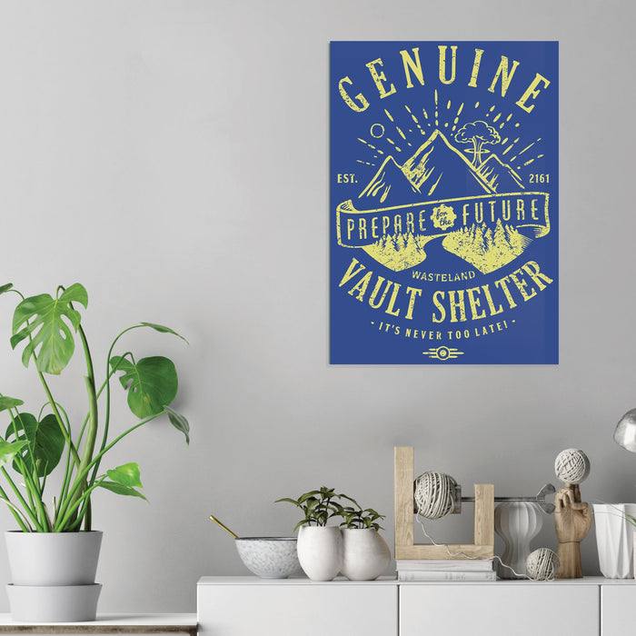 Genuine Vault - Acrylic Wall Art Poster