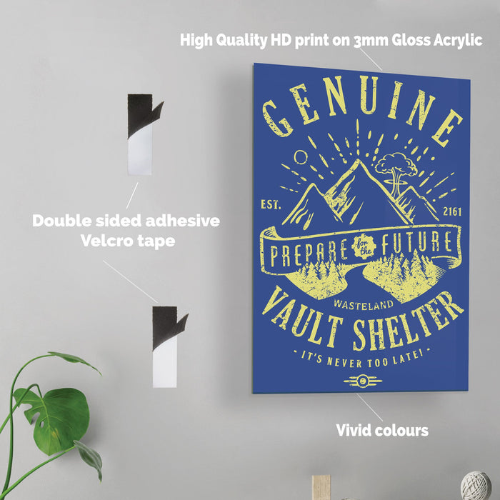 Genuine Vault - Acrylic Wall Art Poster