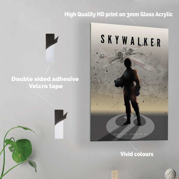 Skywalker - Printed Acrylic Wall Art Poster