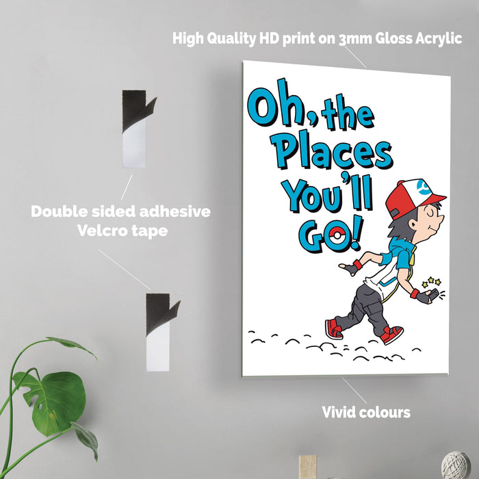 Go Trainer Go - Acrylic Wall Art Poster
