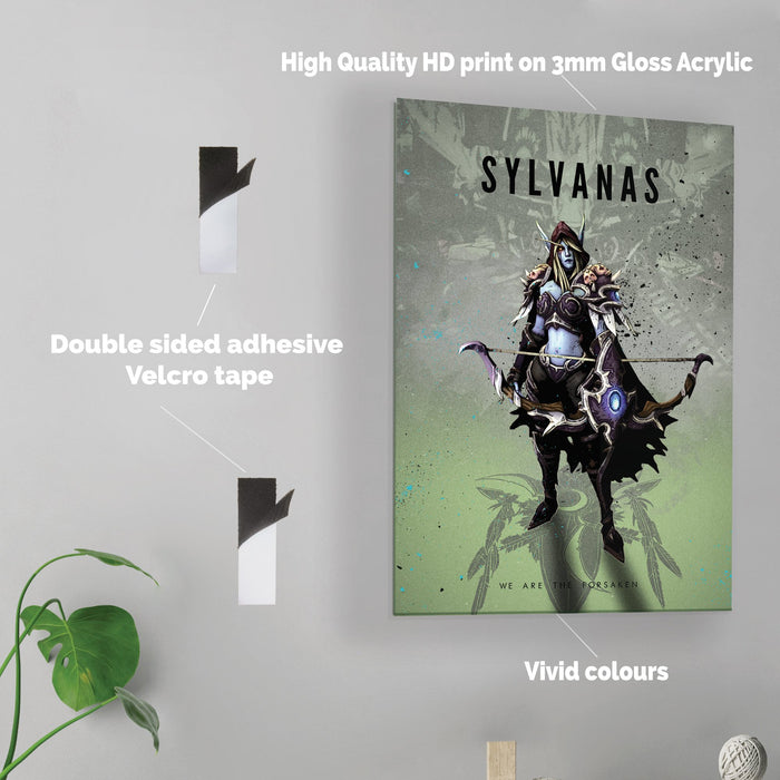 Sylvanas - Printed Acrylic Wall Art Poster