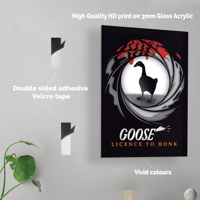 Goose Agent - Acrylic Wall Art Poster