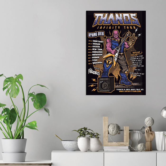 Infinity Tour - Acrylic Wall Art Poster