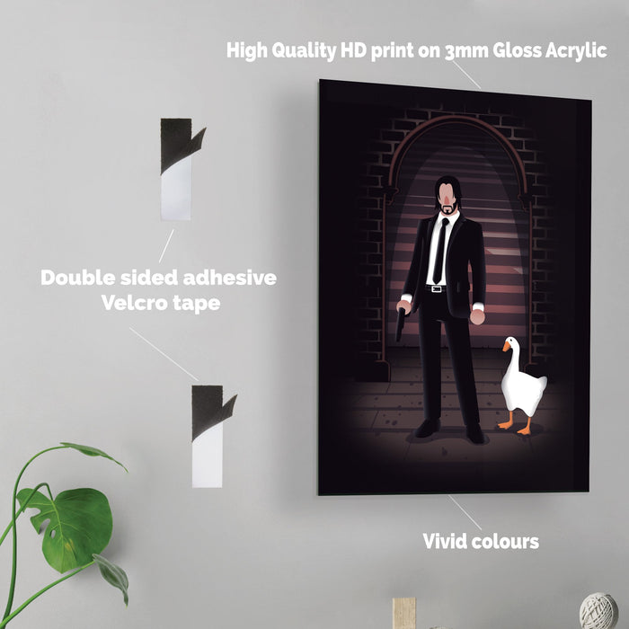 John Wonk - Acrylic Wall Art Poster