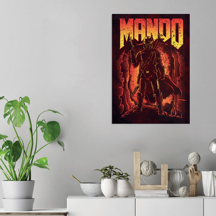 Mandoom - Acrylic Wall Art Poster