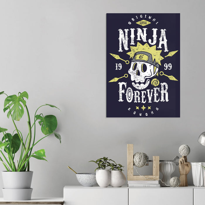 Ninja Forever - Acrylic Wall Art Poster