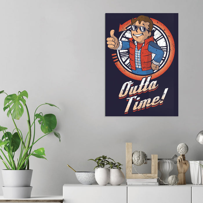 Outta Time - Acrylic Wall Art Poster