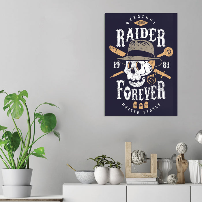 Raider Forever - Acrylic Wall Art Poster