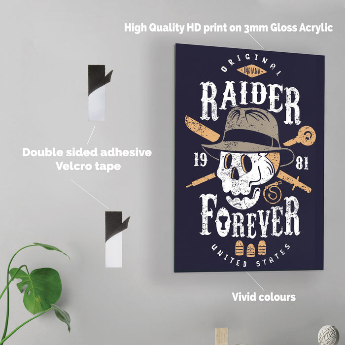Raider Forever - Acrylic Wall Art Poster