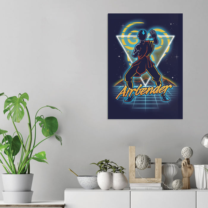 Retro Airbender - Acrylic Wall Art Poster