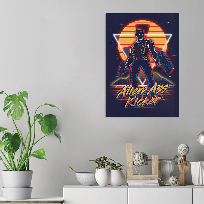 Retro Duke - Acrylic Wall Art Poster