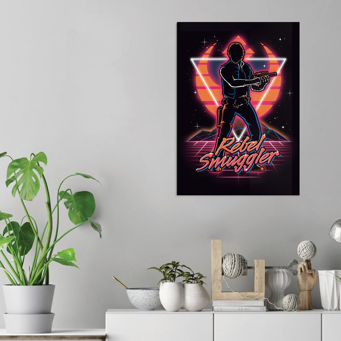 Retro Rebel Smuggler - Acrylic Wall Art Poster