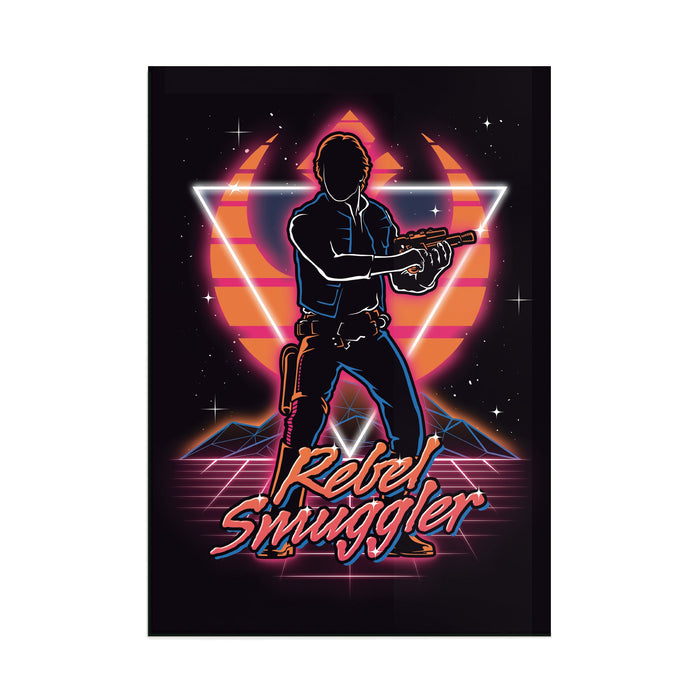 Retro Rebel Smuggler - Acrylic Wall Art Poster