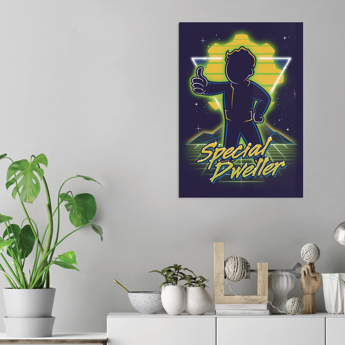 Retro Special Dweller - Acrylic Wall Art Poster