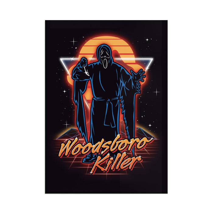 Retro Woodsboro Killer - Acrylic Wall Art Poster