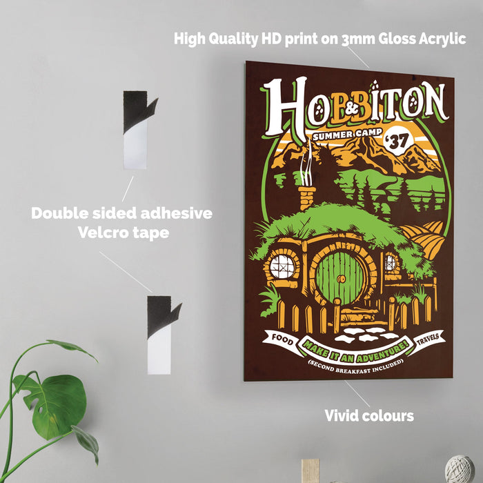 Shire Summer Camp - Acrylic Wall Art Poster