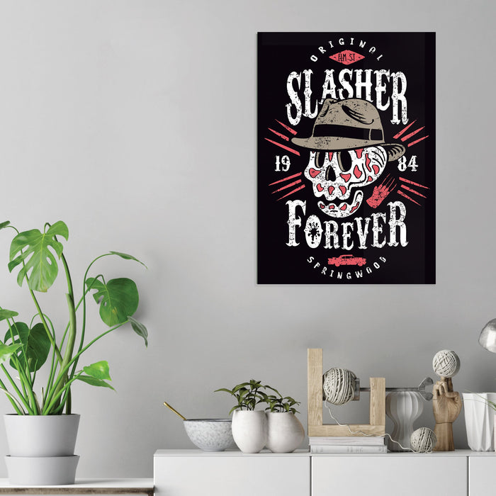 Slasher Forever - Acrylic Wall Art Poster